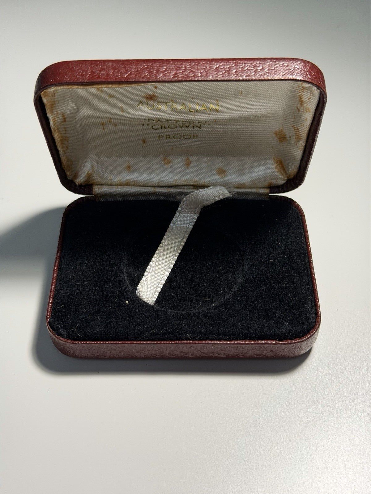 Australia 1967 Proof Pattern Swan Dollar Case Only (No Coin)