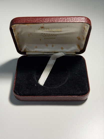 Australia 1967 Proof Pattern Swan Dollar Case Only (No Coin)