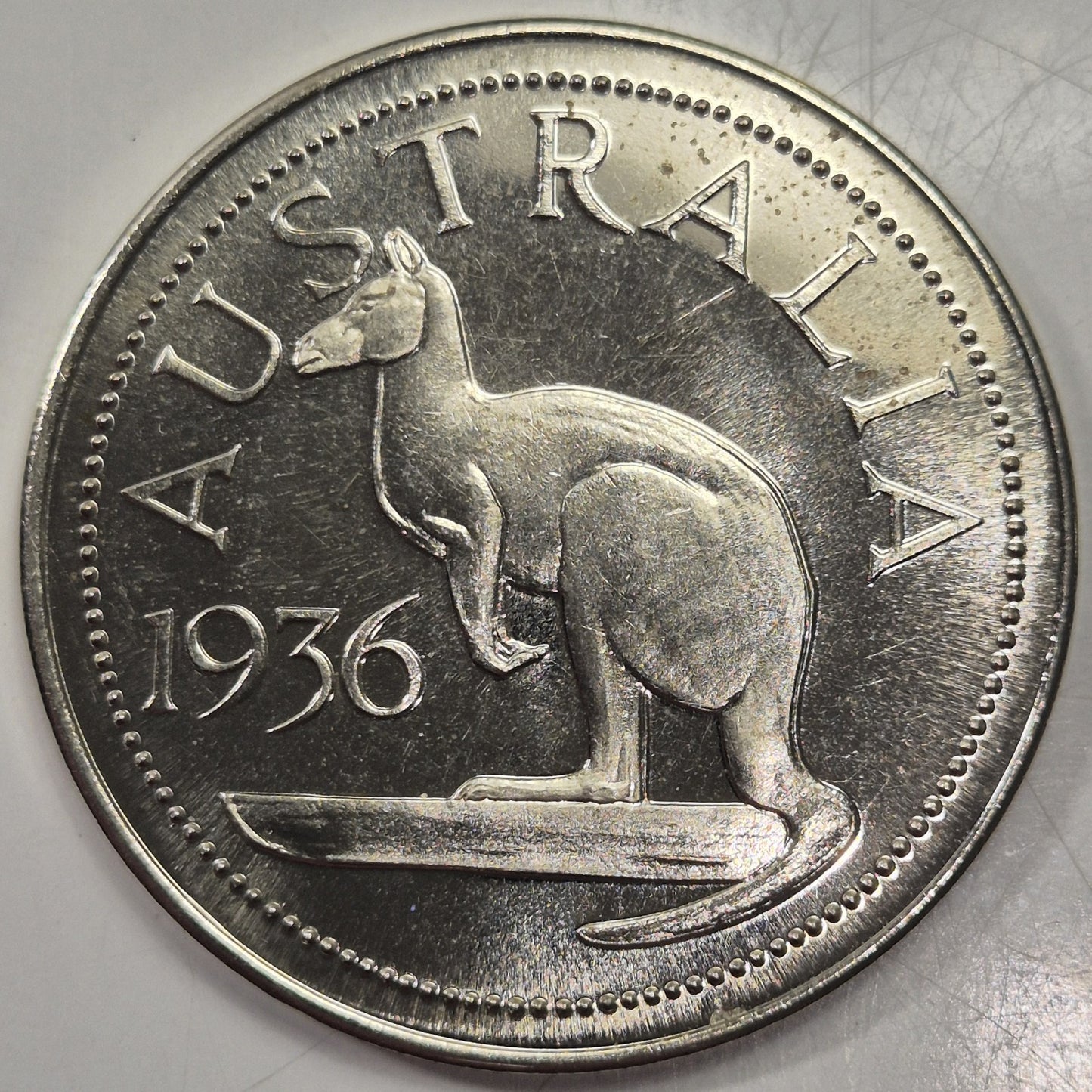 Australia 1936 Edward VIII CuNi Proof Pattern Crown By Hearn