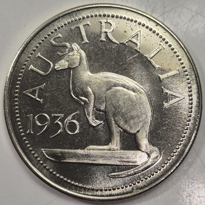 Australia 1936 Edward VIII CuNi Proof Pattern Crown By Hearn