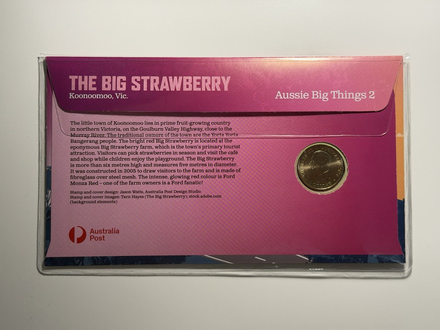 Anda Melbourne Money Expo $1 Strawberry PNCs Day 1 Green Number 82/300