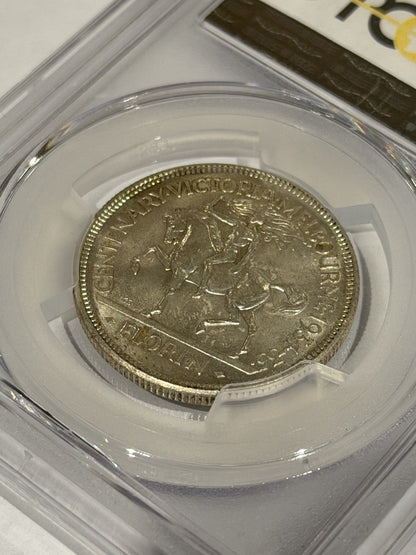 Australia 1934-35 Melbourne Centenary Florin 2/- PCGS Graded MS65 Silver Coin