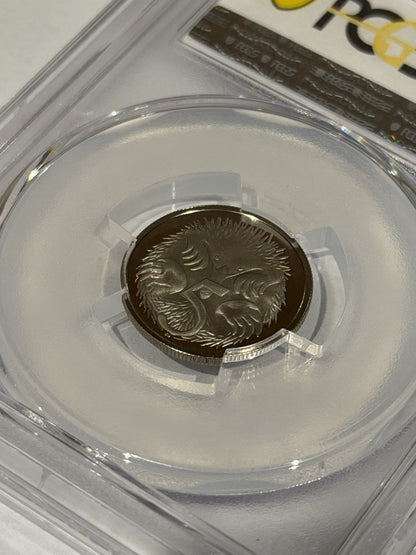Australia 1966 5c Five Cents PCGS Graded PR69DCAM Proof Coin (56075624)