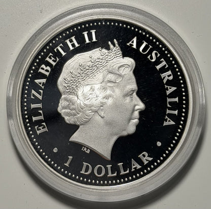 Australia 2007 Sydney Harbour Bridge $1 One Dollar 1oz 999 Silver Proof Coin