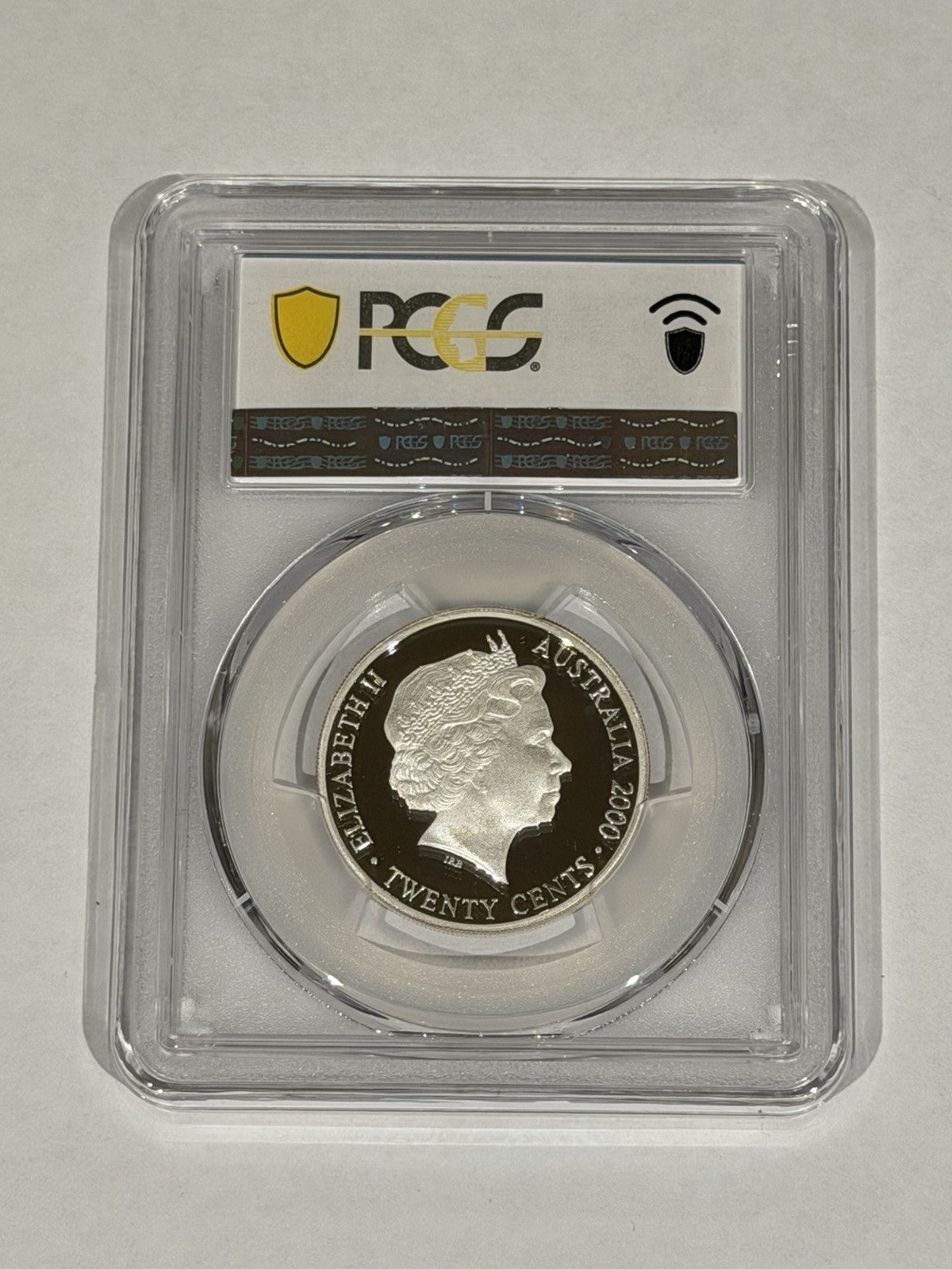 2000 Masterpieces in Silver Monarchs George V PCGS Graded PR70DCAM Silver Coin