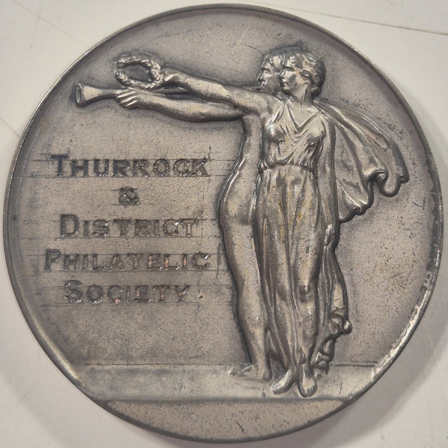 Great Britain 1970 Thurrock & District Philatelic Society Silver Medal E.W. Goss
