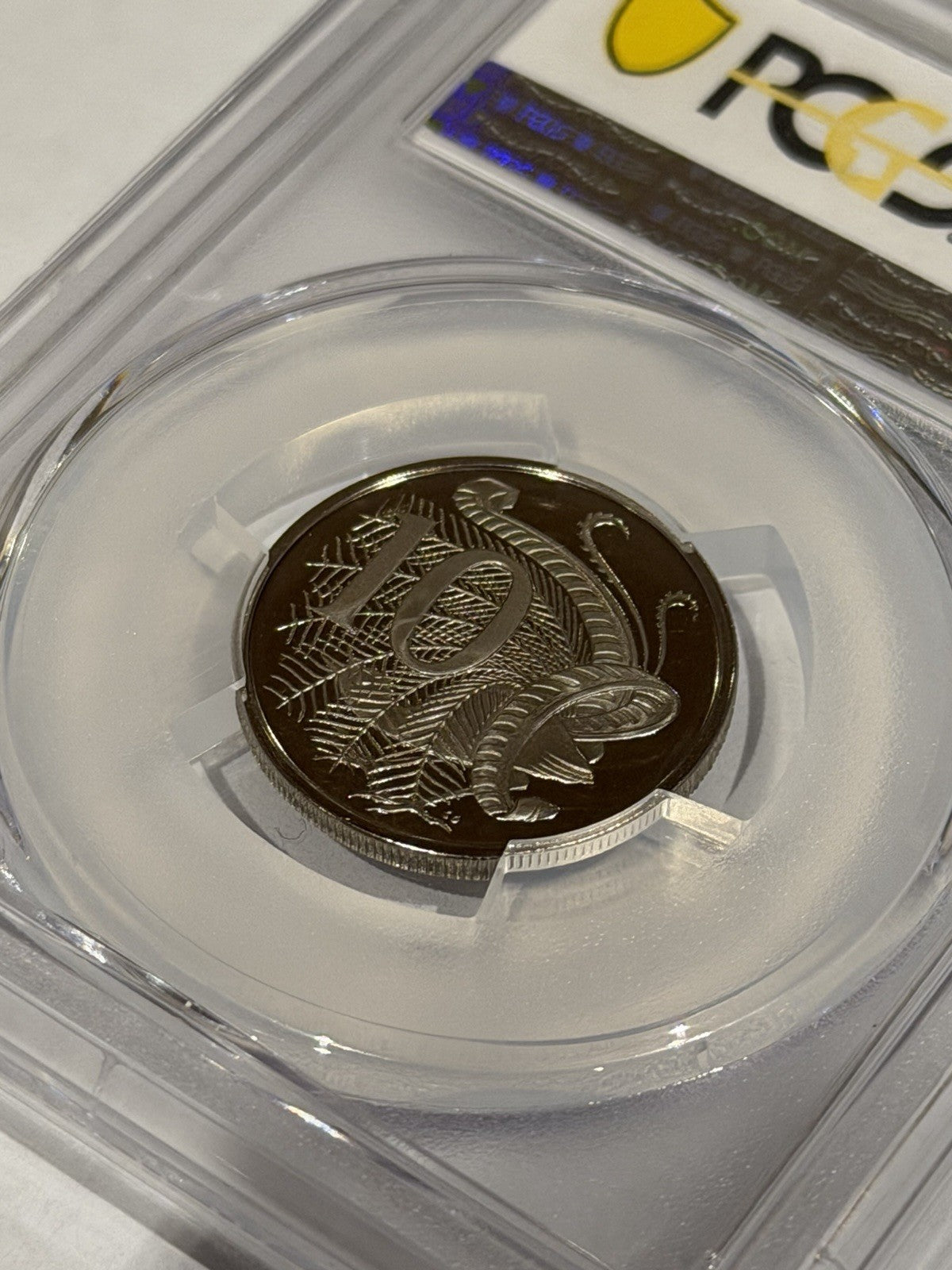 Australia 1966 10c Ten Cents PCGS Graded PR69DCAM Proof Coin