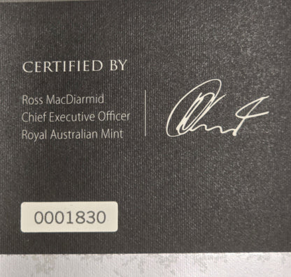 Australia 2015 $5 800th Anniversary Magna Carta 1oz 999 Fine Silver Rectangular