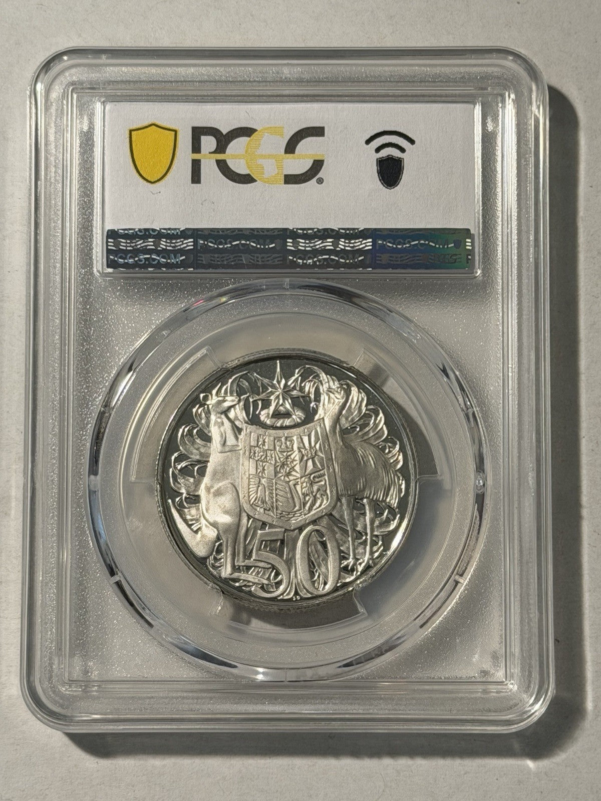 Australia 1966 50c Fifty Cents Silver Proof PCGS Graded PR68DCAM FDC