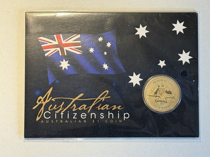 Australia 2024 $1 One Dollar Citizenship UNC Coin Perth Mint