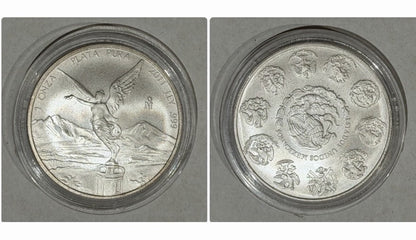 Mexico 2011 Libertad 1oz Onza Ley 999 Silver Plata Pura Coin