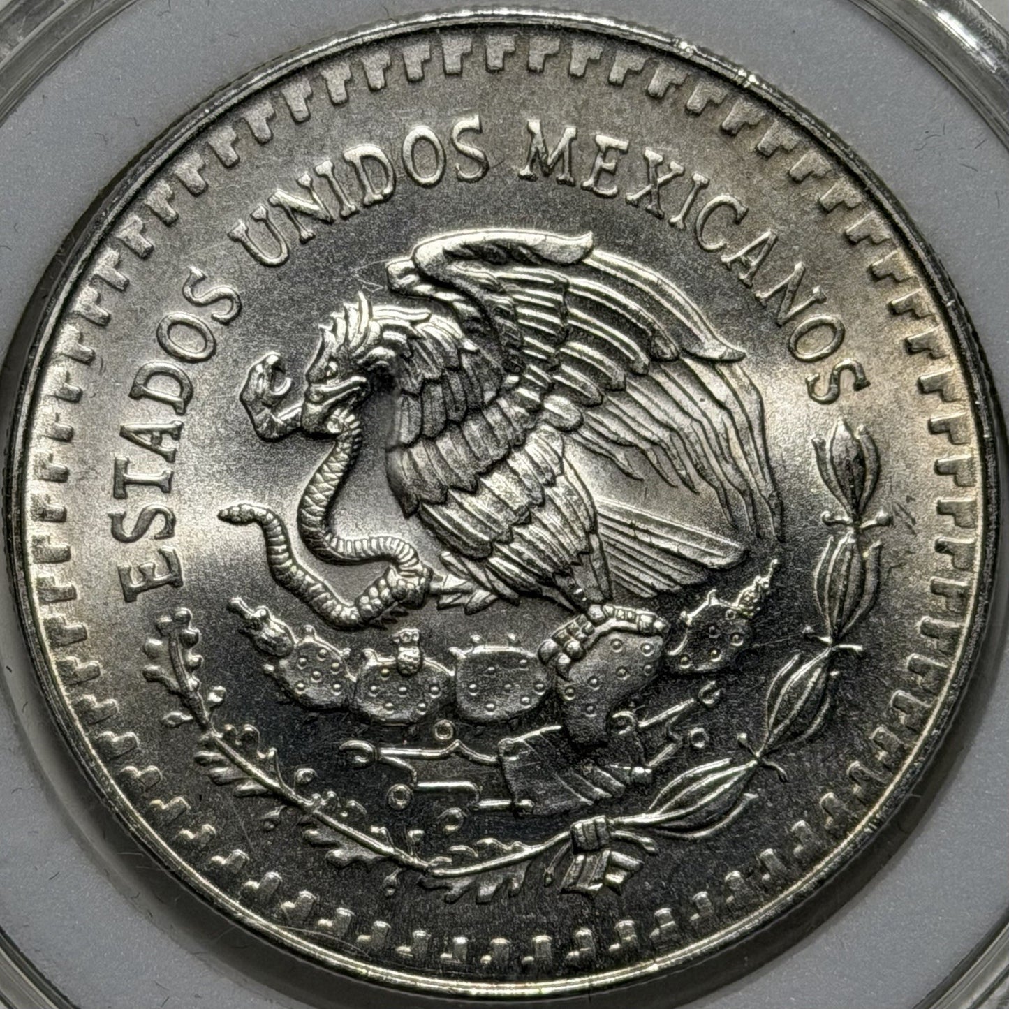 Mexico 1991 Libertad 1oz Onza Ley 999 Silver Plata Pura Coin