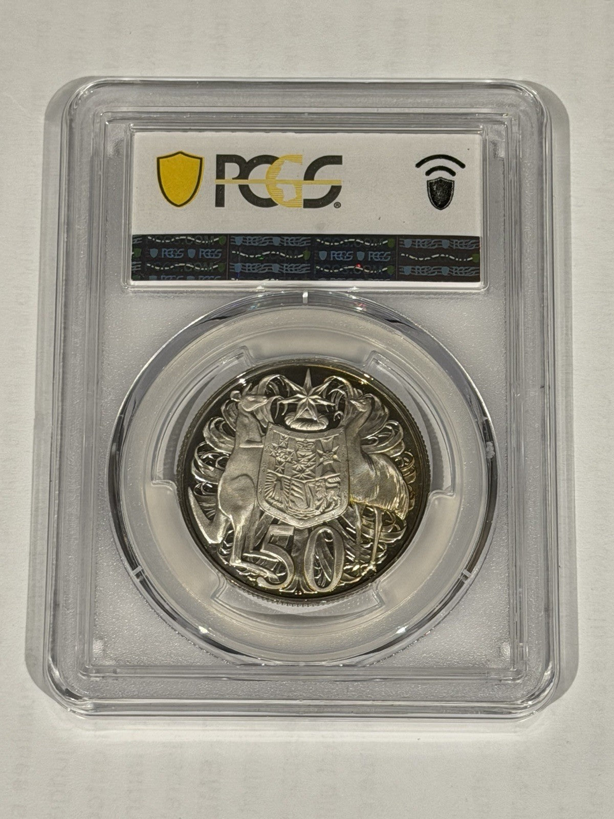 Australia 1966 50c Fifty Cents Silver Proof PCGS Graded PR68DCAM FDC