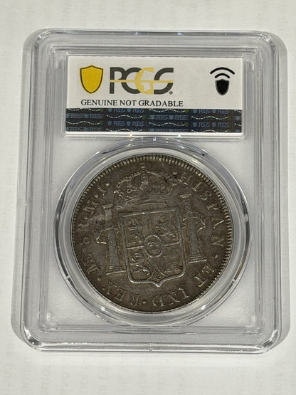 Peru 1774-L MJ Peru 8R Eight Reales PCGS Graded Tooled XF Details Silver Coin