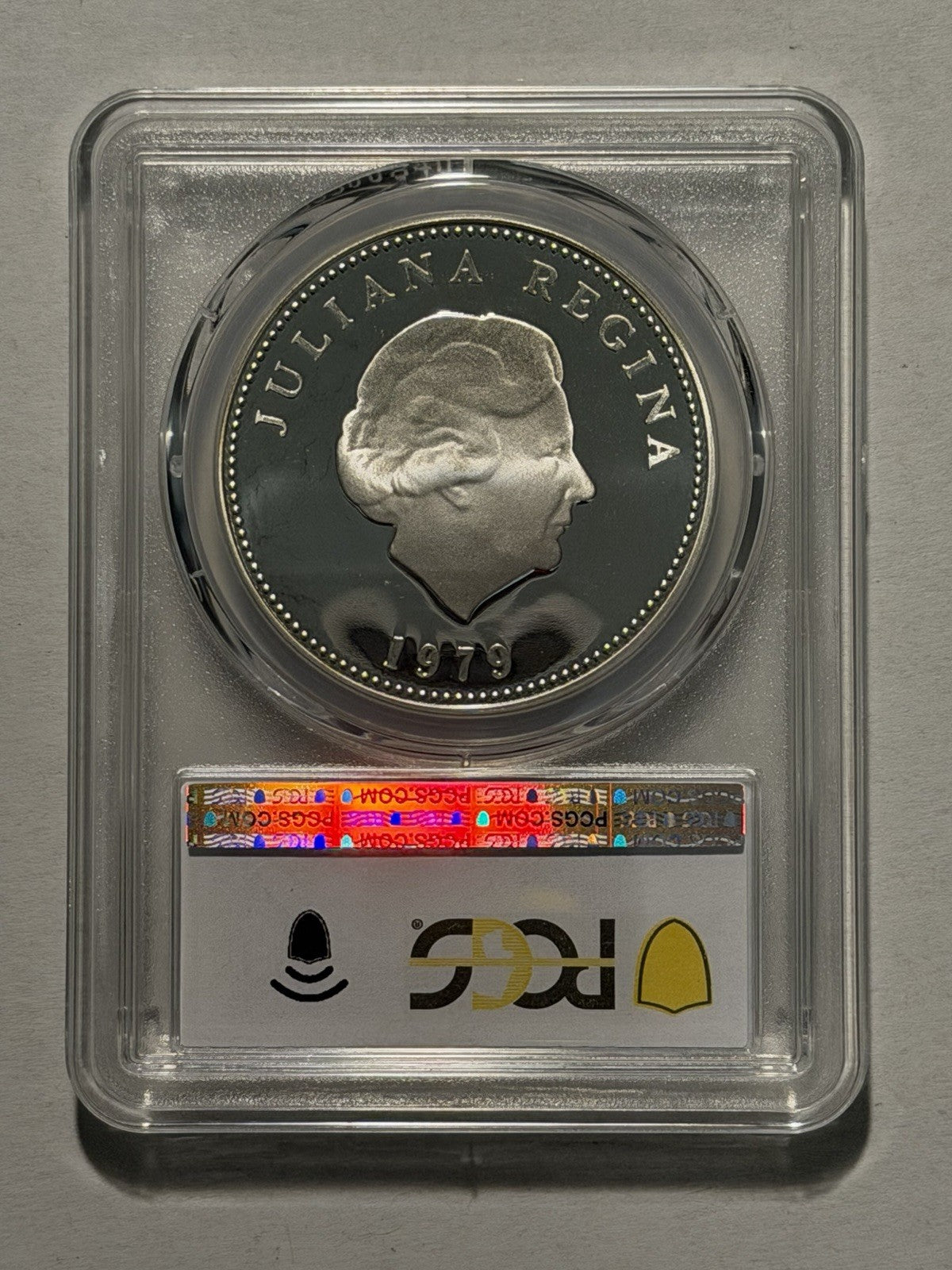 Neth-Antilles 1979 Year of the Child 25G Gulden PCGS Graded PR66DCAM Silver Coin
