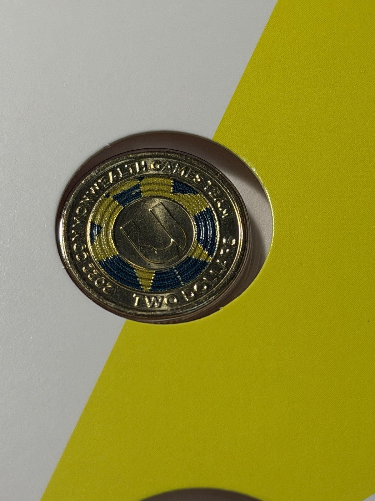 Australia 2022 AUS Commonwealth Games Team $1 & $2 7 Coin Collection UNC Folder