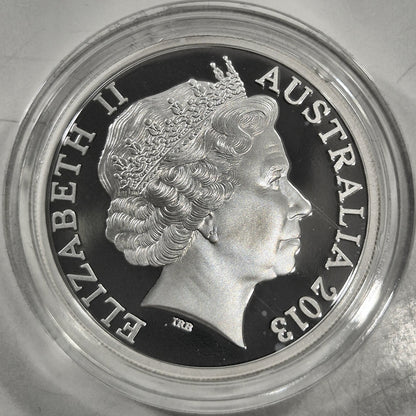 Australia 2013 Fine Silver Proof Platypus 20c Twenty Cents Coin