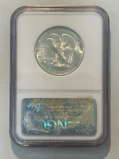 United States USA 1946S Walking Liberty Half Dollar 50c NGC Graded MS66 GEM Coin