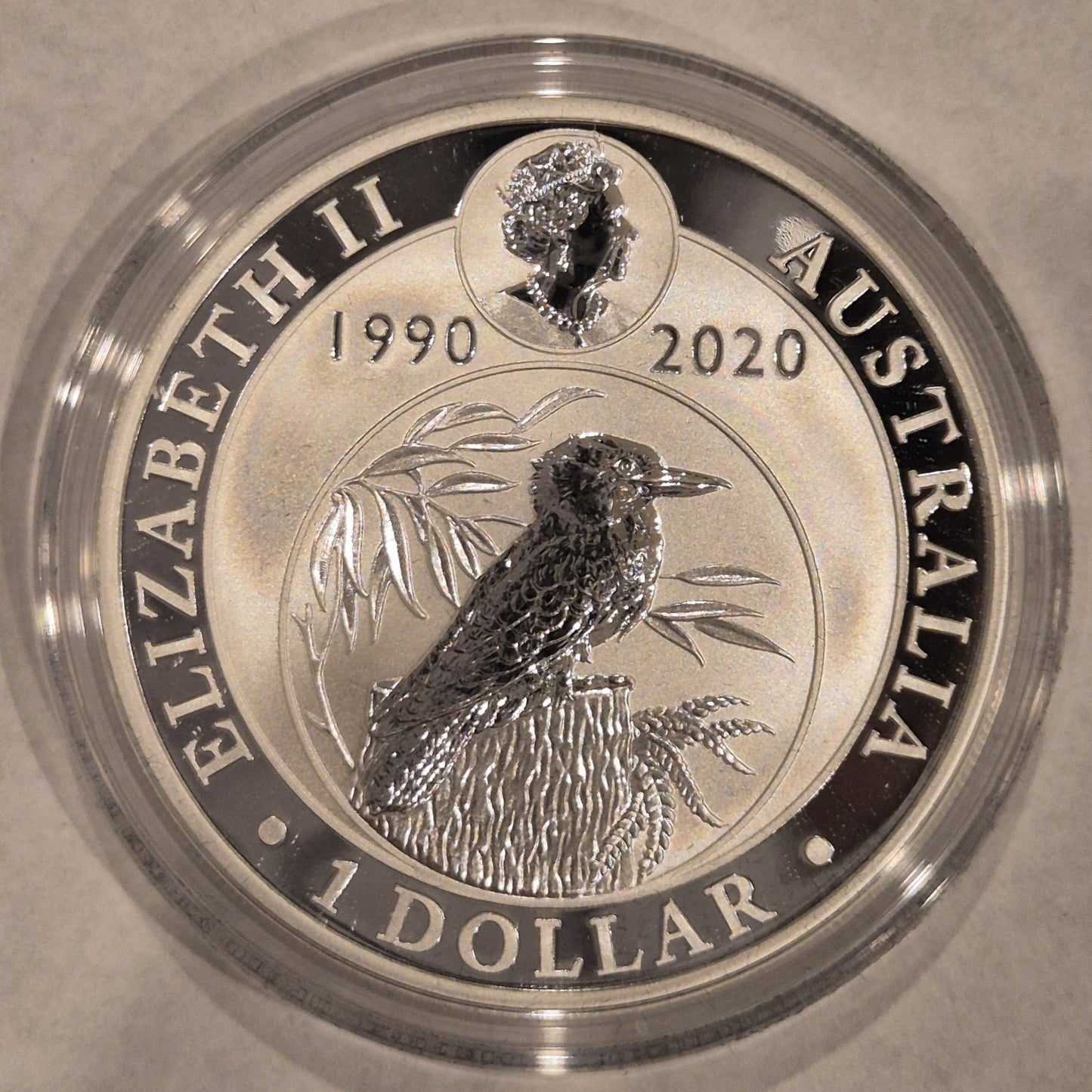 Australia 2020 Kookaburra WMF Special Edition 1oz Silver Coloured Coin RARE