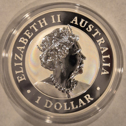 Australia 2021 Kookaburra WMF Special Edition 1oz Silver Coloured Coin