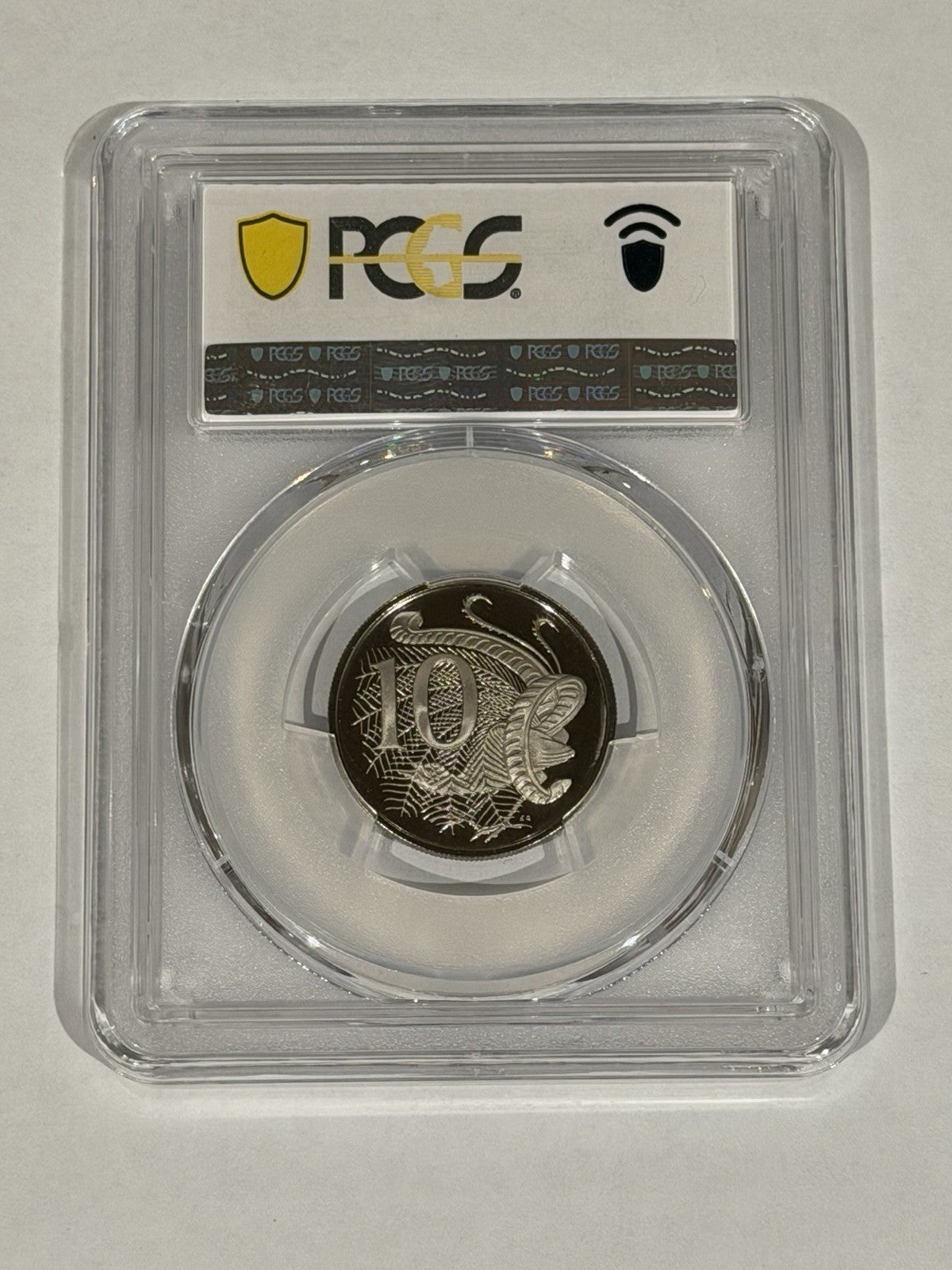 Australia 1966 10c Ten Cents PCGS Graded PR69DCAM Proof Coin