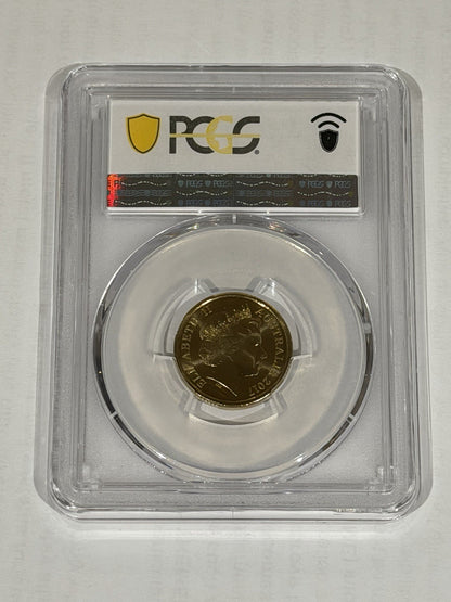 Australia 2017 C Mint Mark LWF Mosaic $2 PCGS Graded MS69 Coloured Coin