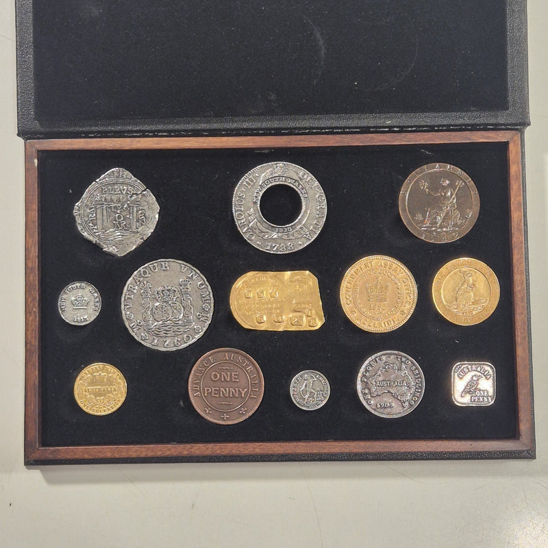 Australian Colonial Coinage 13 Medal Limited Edition Replica Set Downies