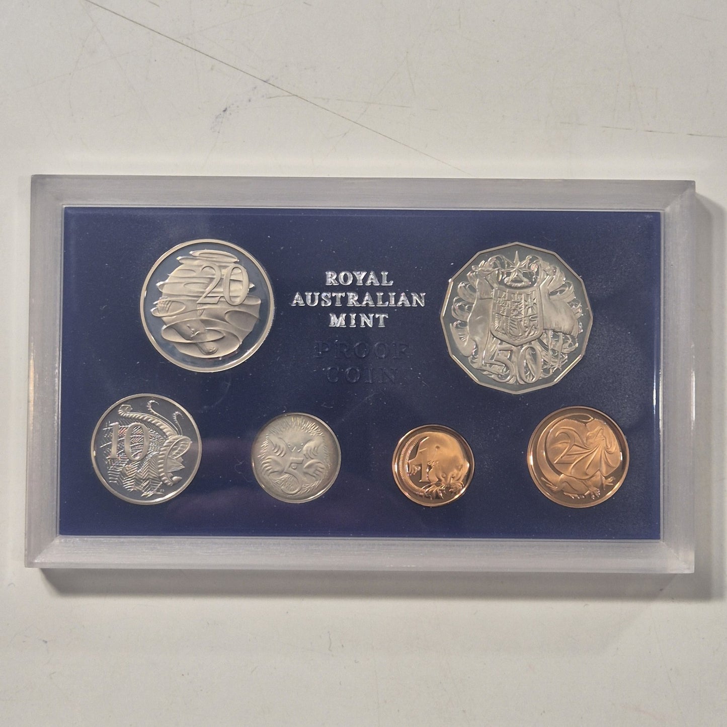 Australia 1979 RAM Double Bar Variety 50c Fifty Cents Proof Set RARE