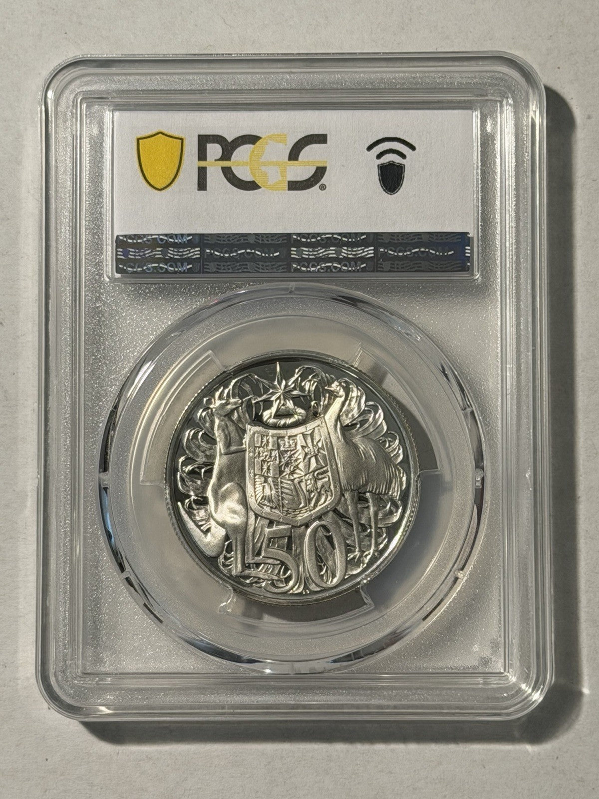 Australia 1966 50c Fifty Cents Silver Proof PCGS Graded PR68DCAM FDC