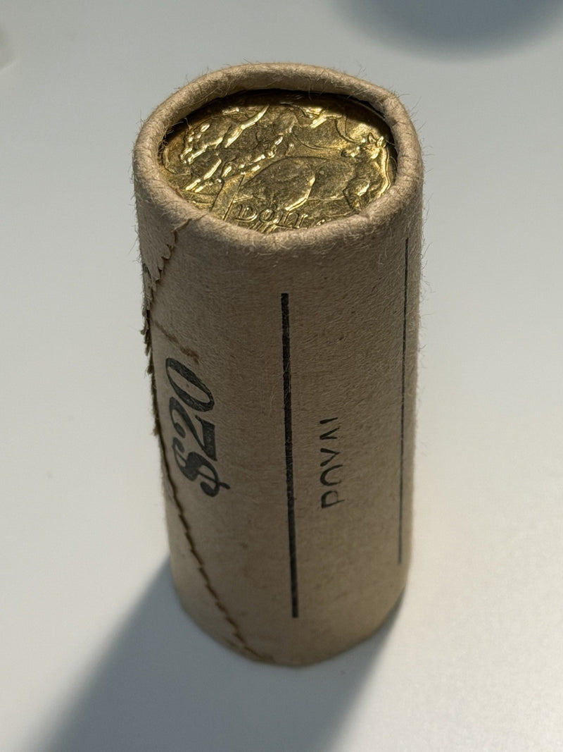 Australia 1984 First Year $1 One Dollar RAM Roll Head/ Tails HT 20x Coins