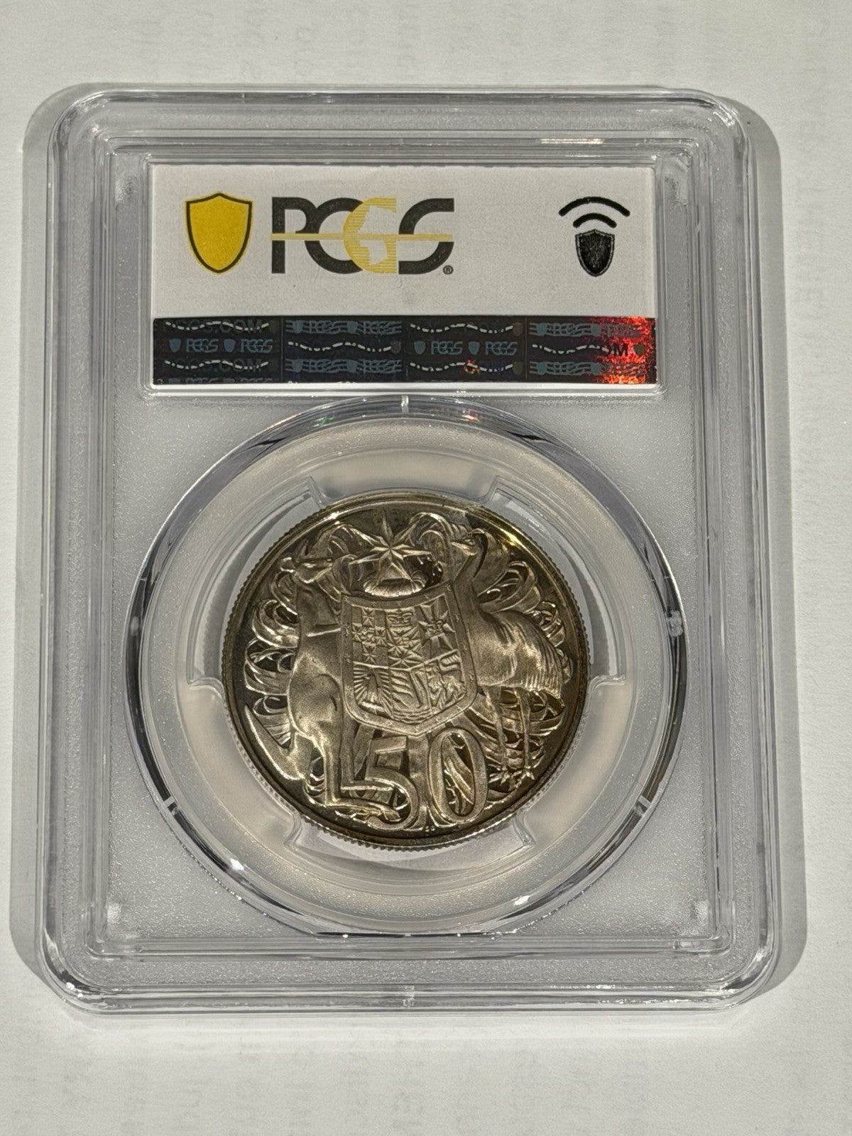 Australia 1966 50c Fifty Cents Silver Proof PCGS Graded PR68DCAM FDC