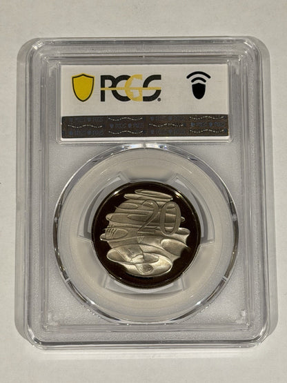 Australia 1966 20c Twenty Cents PCGS Graded PR69DCAM Proof Coin
