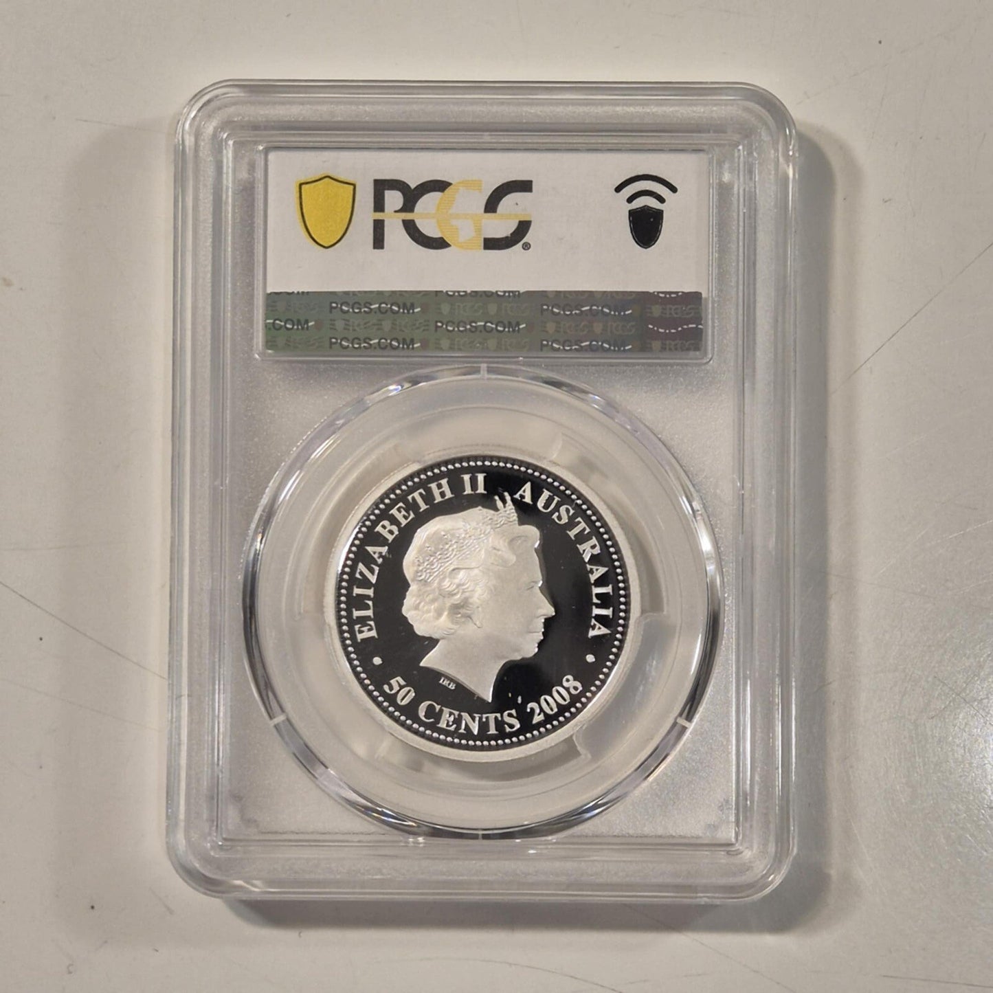 2008 2010 Australia Lunar Tiger 50 Cents Series I Silver 1/2oz Proof PCGS Coin