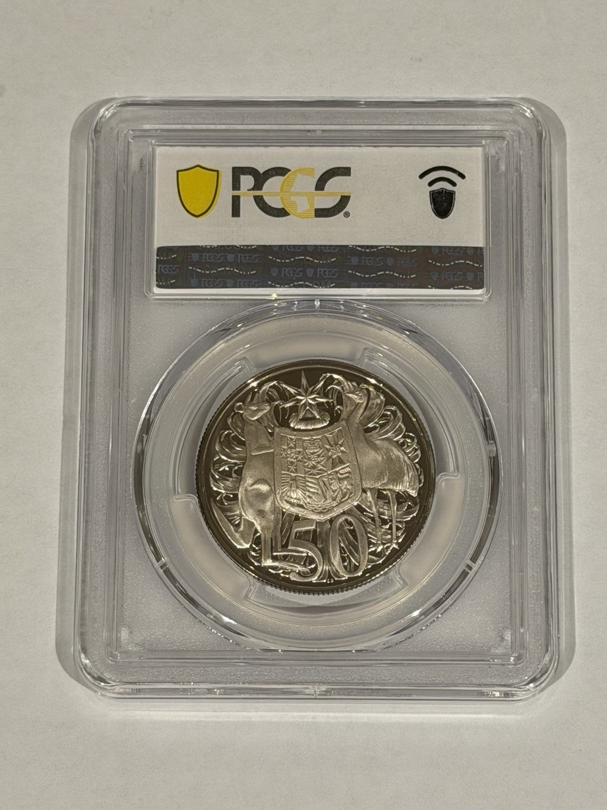 Australia 1966 50c Fifty Cents Silver Proof PCGS Graded PR68DCAM FDC