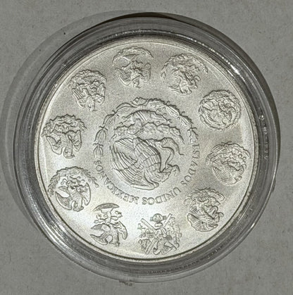 Mexico 2011 Libertad 1oz Onza Ley 999 Silver Plata Pura Coin