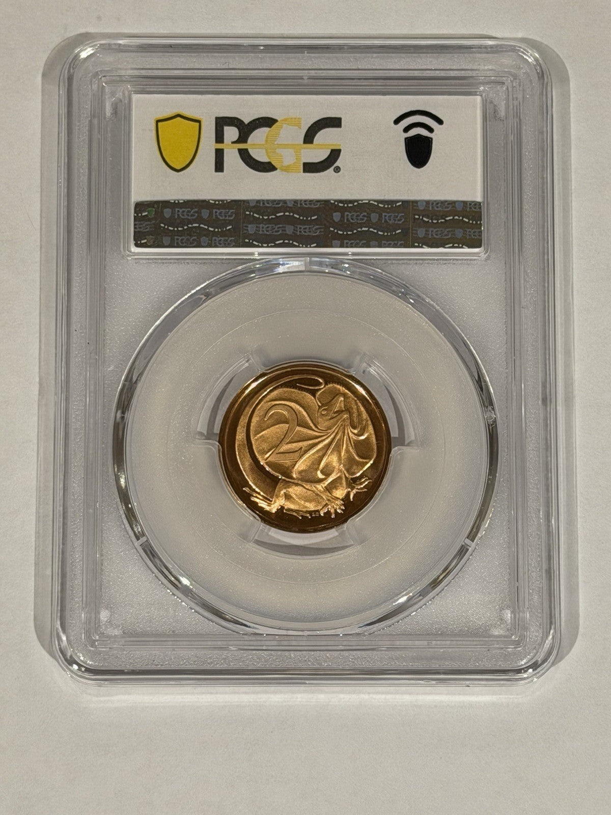 Australia 1966 2c Two Cents PCGS Graded PR69DCAM Proof Coin (560756)