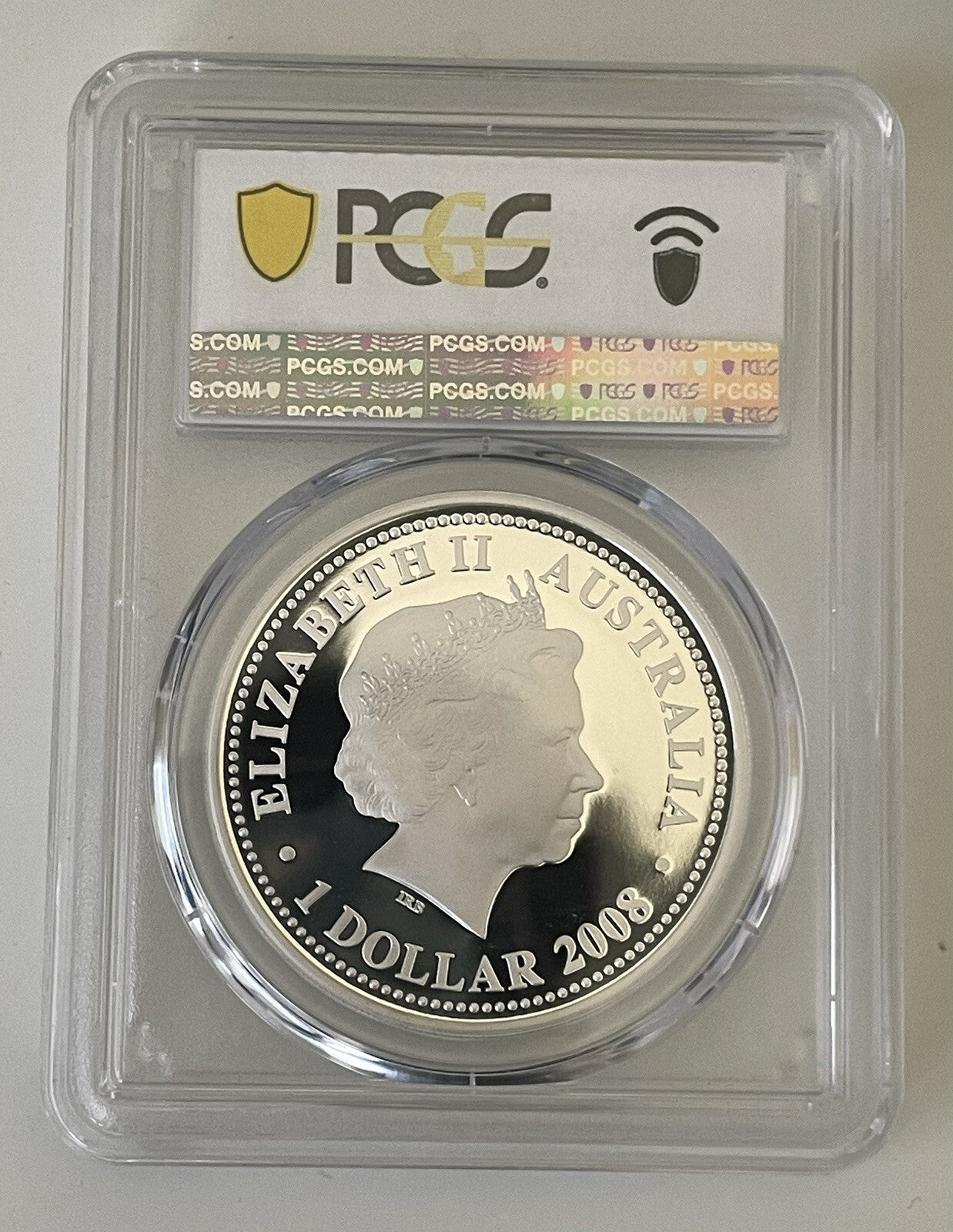 Australia 2008 2009 Year of the Ox 1oz Proof  Lunar Series I PCGS PR70DCAM