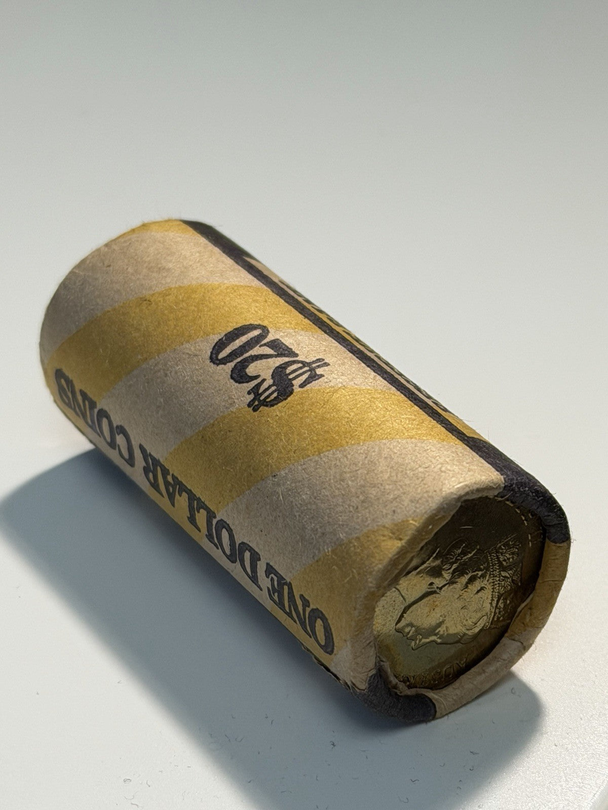 1x Australia $1 1986 International Year Of Peace RAM Roll 20x Coins