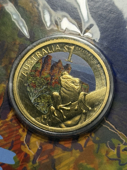 Australia 2010 ‘Celebrate Australia’ $1 One Dollar Carded 5-Coin Set Perth Mint