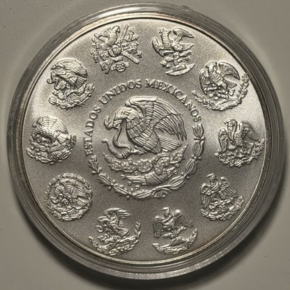 Mexico 2014 Libertad 1oz Onza Ley 999 Silver Plata Pura Coin