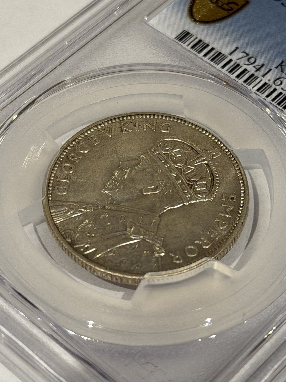 Australia 1934-35 Melbourne Centenary Florin 2/- PCGS Graded MS65 Silver Coin