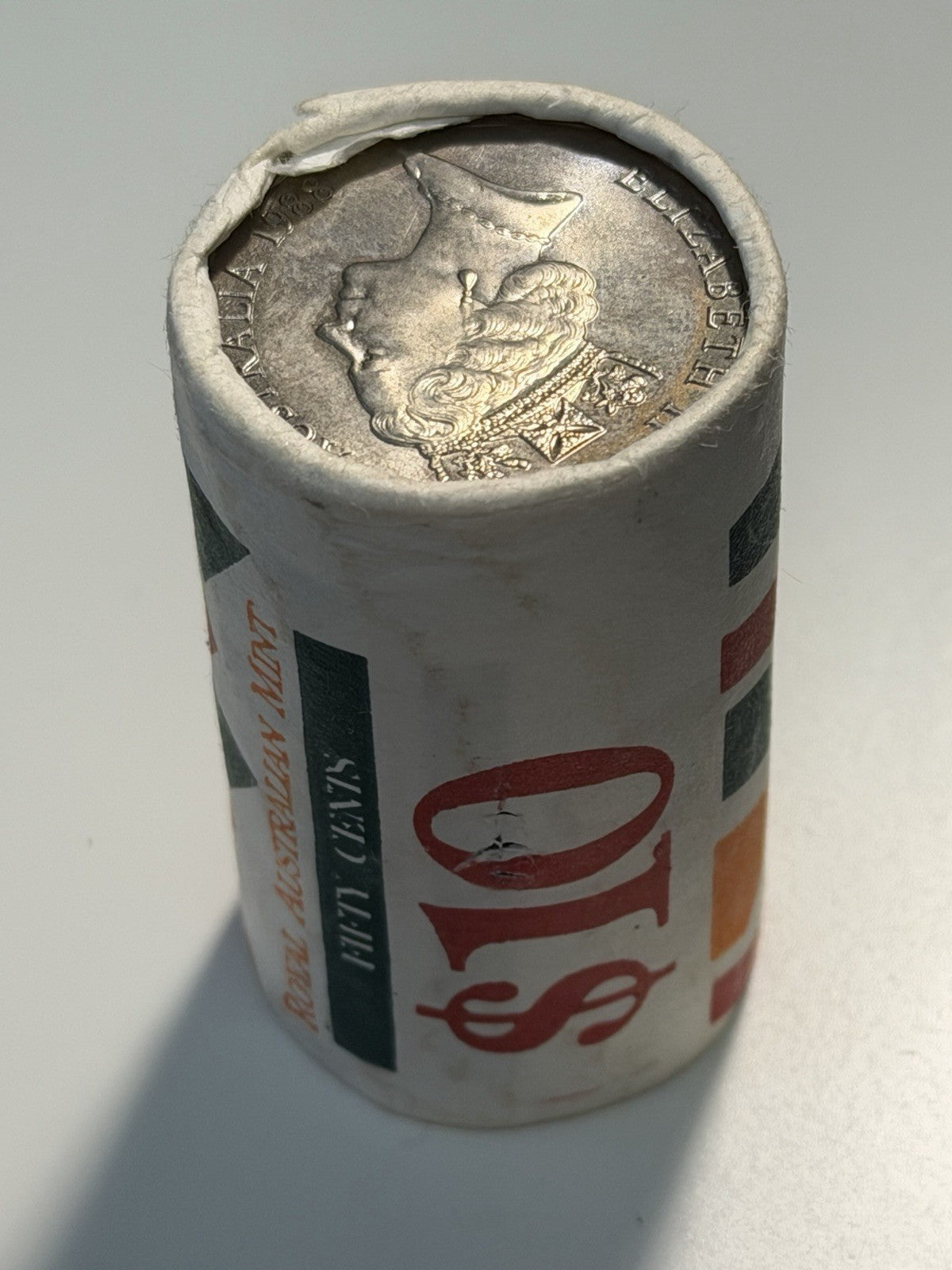 Australia 1988 50c RAM Mint Roll Heads/ Tails HT BiCentenary issue 20x Coins