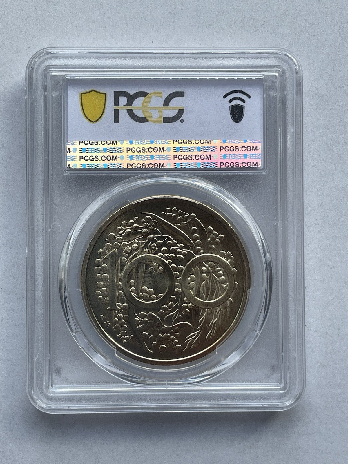 Australia 2024 Swan $1 One Dollar Pattern AlBr UNC PCGS Graded MS68 Medal