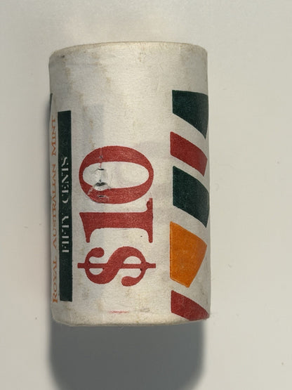 Australia 1988 50c RAM Mint Roll Heads/ Tails HT BiCentenary issue 20x Coins