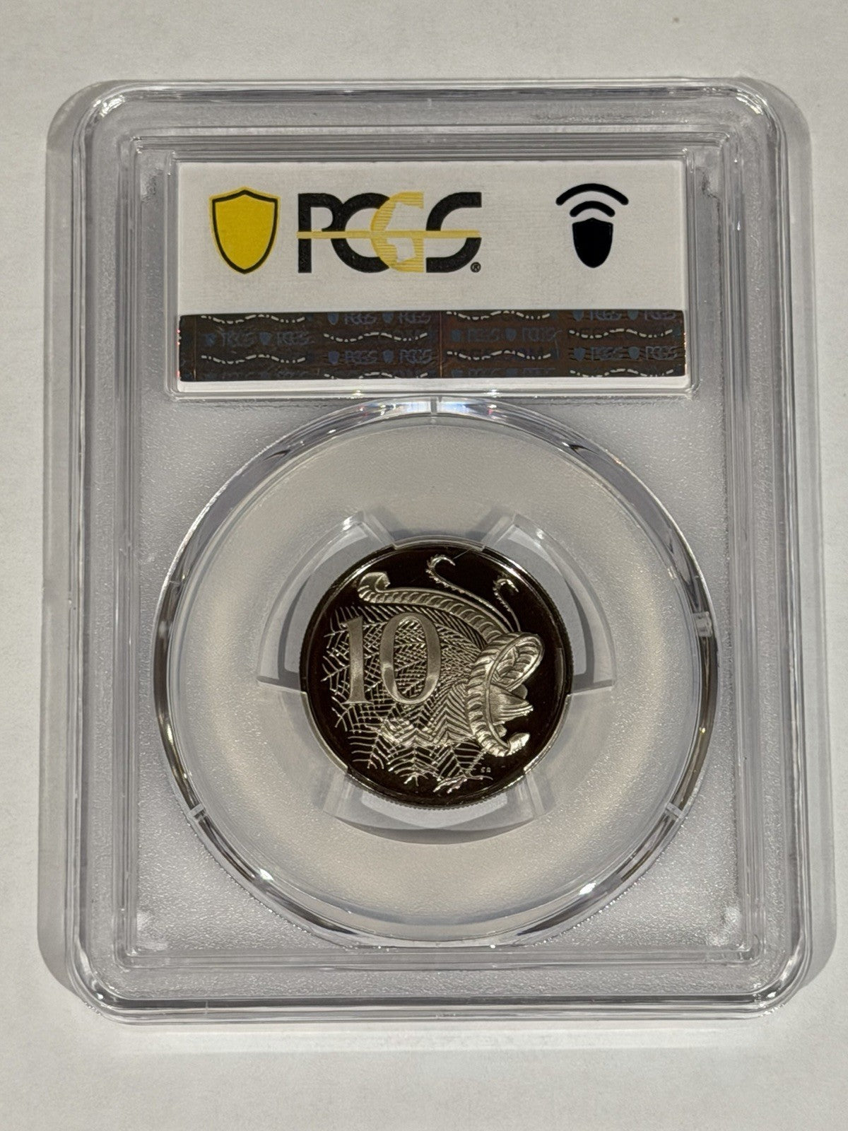 Australia 1966 10c Ten Cents PCGS Graded PR69DCAM Proof Coin
